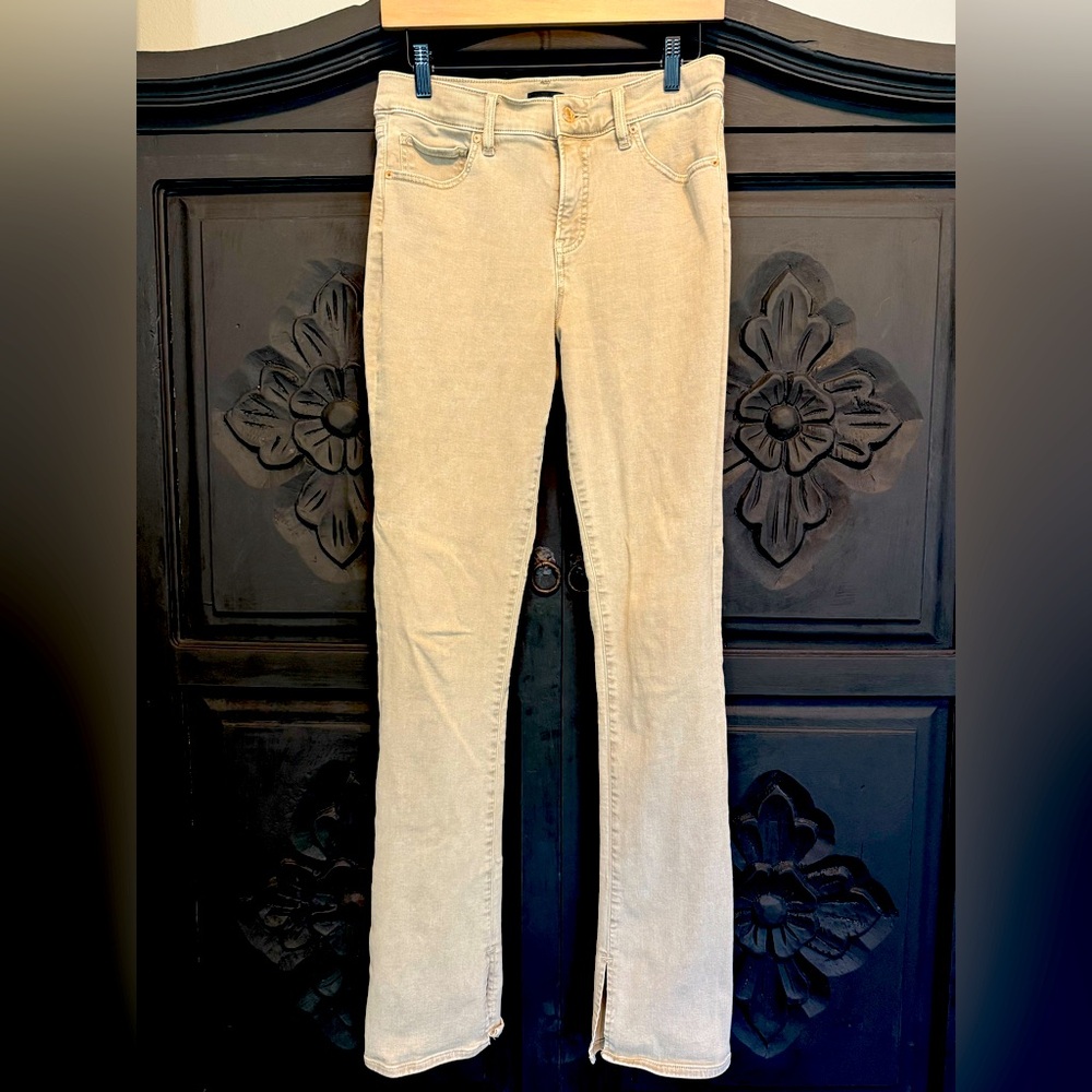 Express Skyscraper Jeans Tan Size 8R